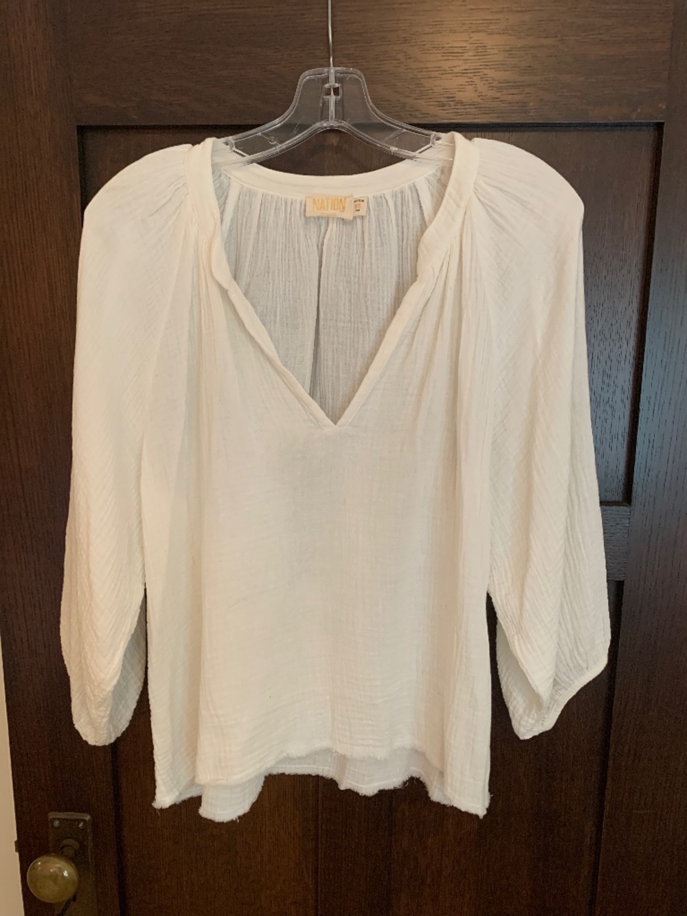 Nation Ltd Cream Blouse